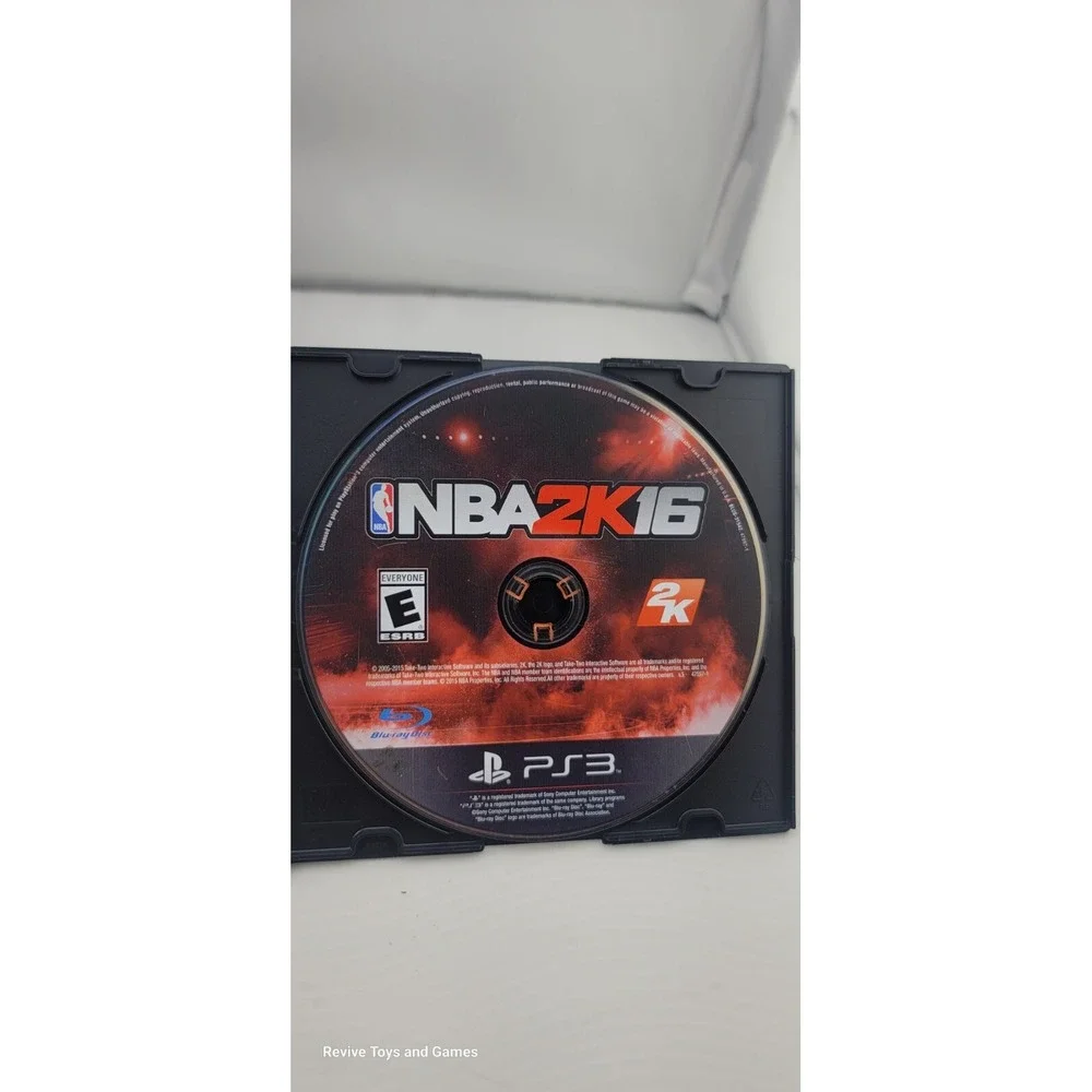 NBA 2K16 (Sony PlayStation 3, PS3, 2015) Disc Only Tested and Working Great Cond